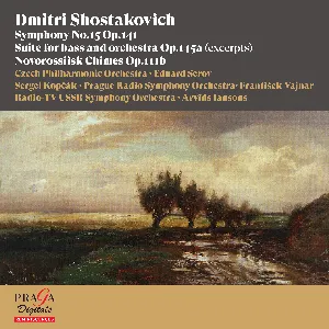 Pochette Symphony No.15 Op.141 / Suite for bass and orchestra Op.145a (excerpts) / Novorossiisk Chimes Op.rub