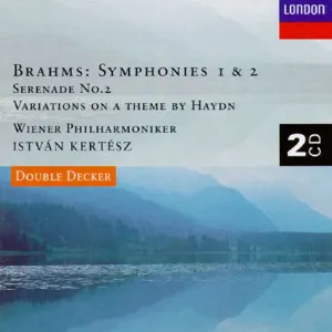 Pochette Symphonies 1 & 2 / Serenade no. 2 / Variations on a Theme by Haydn