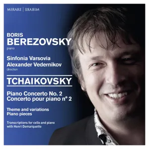 Pochette de Piano Concerto no. 2 / Theme and Variations / Piano Pieces de Alexander Vedernikov - Sinfonia Varsovia - Pyotr Ilyich Tchaikovsky