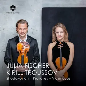 Pochette de Violin Duos de Sergei Prokofiev - Dmitri Shostakovich - Julia Fischer