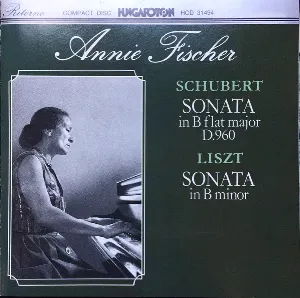 Pochette Schubert: Sonata in B-flat major D. 960 / Liszt: Sonata in B minor