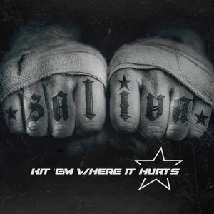 Pochette de Hit ’Em Where It Hurts de Saliva