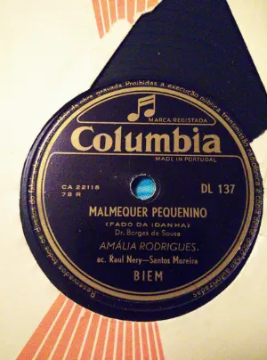 Pochette de Malmequer pequenino / Grão de arroz de Amália Rodrigues