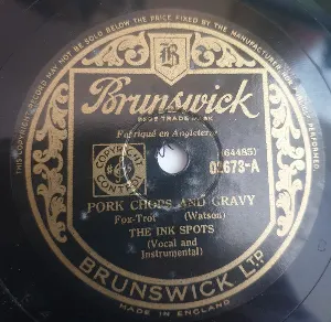 Pochette de Brown Gal / Pork Chops and Gravy de The Ink Spots