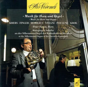 Pochette de Musik für Horn und Orgel de Johann Ludwig Krebs - Francis Poulenc