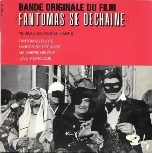 Pochette de Fantômas se déchaîne de Michel Magne