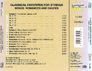 Pochette de Classical Favorites for Strings: Songs, Romances & Dances de Budapesti Vonósok