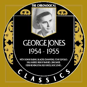 Pochette The Chronogical Classics: George Jones 1954-1955