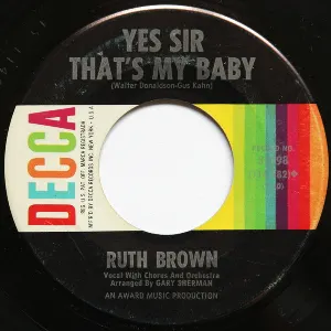 Pochette de Yes Sir That's My Baby / What Happened to You de Ruth Brown