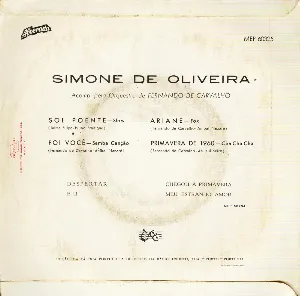 Pochette de Sol Poente de Simone de Oliveira