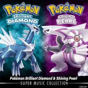 Pochette de Pokémon Brilliant Diamond & Shining Pearl: Super Music Collection de Shota Kageyama - GAME FREAK