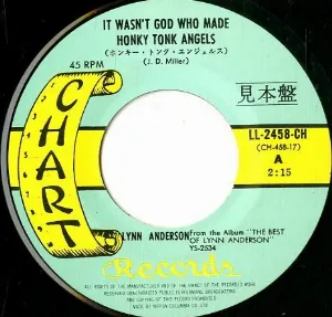 Pochette de It Wasn’t God Who Made Honky Tonk Angels de Lynn Anderson
