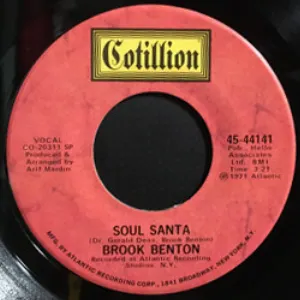 Pochette de Soul Santa / Let Us All Get Together With the Lord de Brook Benton