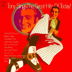 Pochette Tony Sings the Great Hits of Today