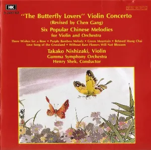 Pochette de "The Butterfly Lovers" Violin Concerto de Takako Nishizaki