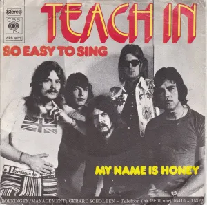 Pochette de So Easy to Sing / My Name Is Honey de Teach‐In