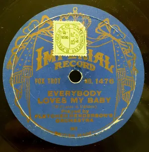 Pochette de Everybody Loves My Baby / All the Way From Tennessee de Fletcher Henderson and His Orchestra