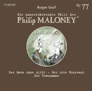 Pochette de Die haarsträubenden Fälle des Philip Maloney, N° 77 de Roger Graf