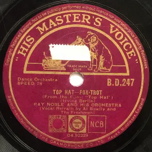 Pochette de Top Hat / Piccolino de Ray Noble and His Orchestra