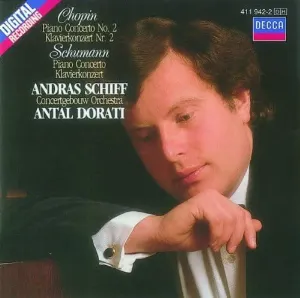Pochette Chopin: Piano Concerto no. 2 in F minor / Schumann: Piano Concerto in A minor
