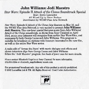 Pochette John Williams: Jedi Maestro
