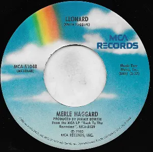 Pochette de Leonard de Merle Haggard