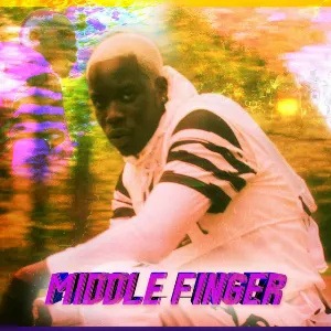 Pochette de Middle Finger de S.Pri Noir