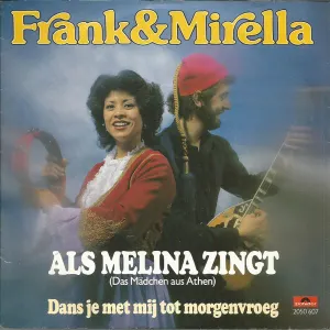 Pochette de Als Melina zingt (Das mädchen aus Athen) de Frank & Mirella