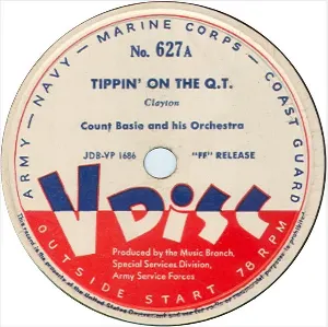 Pochette de Tippin’ on the Q.T. / Liza / China Boy de The Benny Goodman Sextet - The Count Basie Orchestra - The Count Basie Orchestra