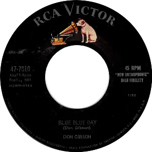 Pochette de Blue Blue Day de Don Gibson