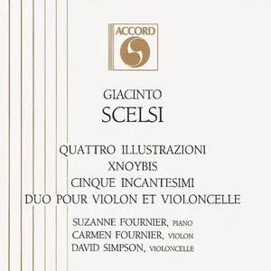 Pochette Quattro illustrazioni / Xnoybis / Cinque incantesimi / Duo pour violon et violoncelle