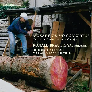 Pochette Piano Concertos nos. 24 in C minor & 25 in C major
