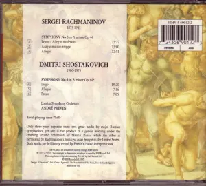 Pochette Rachmaninov: Symphony no. 3 / Shostakovich: Symphony no. 6