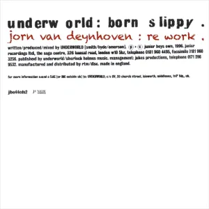 Pochette de Born Slippy (Jorn van Deynhoven Rework) de Underworld