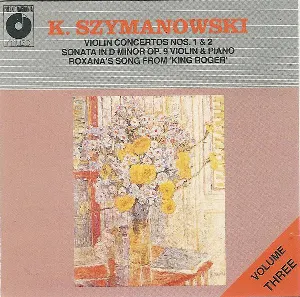 Pochette K. Szymanowski, Volume Three