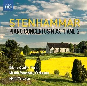 Pochette de Piano Concertos nos. 1 and 2 de Wilhelm Stenhammar - Mario Venzago - Malmö SymfoniOrkester