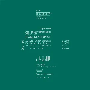 Pochette de Die haarsträubenden Fälle des Philip Maloney, N° 45 de Roger Graf