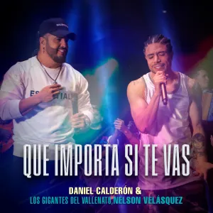 Pochette de Qué importa si te vas de Nelson Velásquez - Los Gigantes del Vallenato - Daniel Calderón