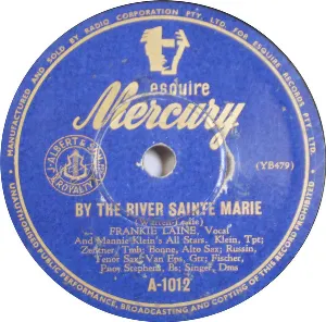 Pochette de By the River Saint Marie / All of Me de Frankie Laine