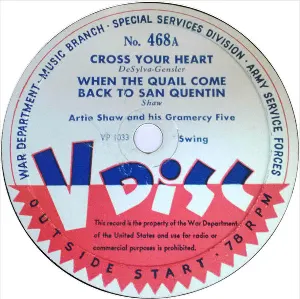 Pochette de Cross Your Heart / When the Quail Come Back to San Quentin / On the Upbeat de The Count Basie Orchestra - The Count Basie Orchestra