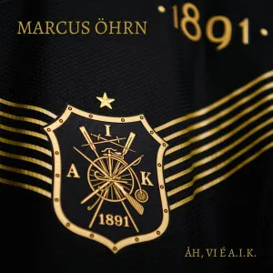 Pochette de Åh, vi é A.I.K. de Marcus Öhrn