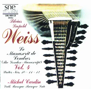 Pochette de Le Manuscrit de Londres, Vol. 4 de Michel Cardin - Sylvius Leopold Weiss