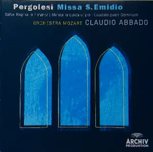 Pochette Missa S. Emidio / Salve Regina in F minor / Manca la guida al piè / Laudate pueri Dominum