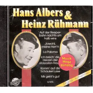 Pochette Hans Albers & Heinz Rühmann