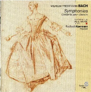 Pochette de Symphonies / Concerto pour clavecin (Akademie für Alte Musik Berlin feat. clavecin: Raphael Alpermann) de Wilhelm Friedemann Bach