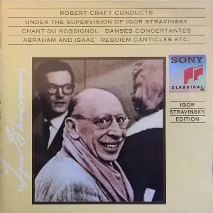 Pochette Robert Craft Conducts Under the Supervision of Igor Stravinsky