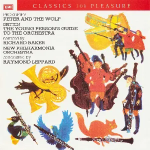 Pochette Prokofiev: Peter and the Wolf / Britten: The Young Person's Guide to the Orchestra
