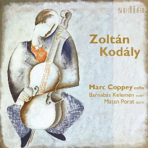Pochette de Chamber Music for Cello de Kodály Zoltán - Marc Coppey