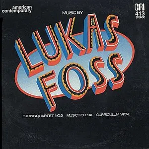 Pochette de Music by Lukas Foss de Lukas Foss
