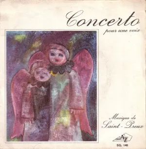 Pochette de Concerto pour une voix de Saint-Preux